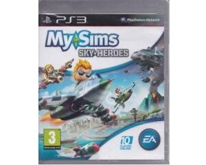 My Sims : Sky Heroes u. manual (PS3)