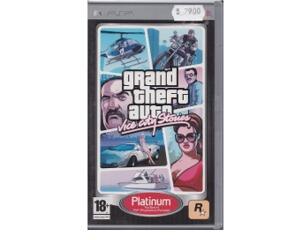 Grand Theft Auto : Vice City Stories (platinum) (falmet) (PSP)
