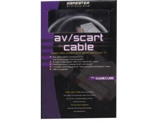 AV / Scart kabel til GameCube m. kasse