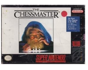 Chessmaster, The m. kasse (slidt) og manual (US) (SNES)