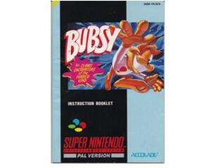 Bubsy (scn) (Snes manual)
