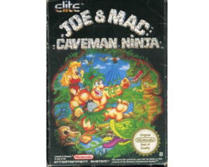Joe & Mac Caveman Ninja (scn) m. kasse (NES)