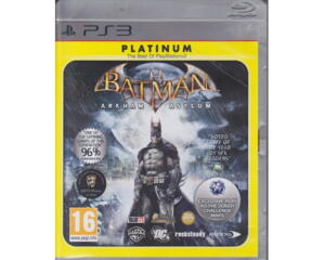 Batman : Arkham Asylum  u. manual (platinum) (PS3)