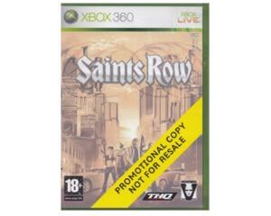Saints Row (promotional copy) u. manual (Xbox 360)
