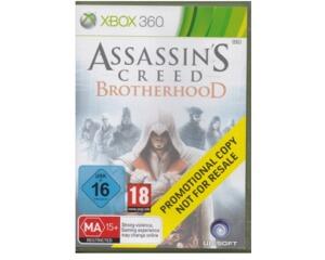 Assassins Creed : Brotherhood (promotional copy)  u. manual (Xbox 360)