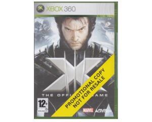 X-men : The Official Game (promotional copy) u. manual (Xbox 360)