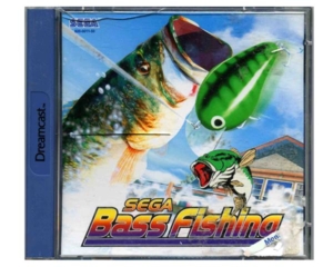Sega Bass Fishing m. kasse og manual (Dreamcast)