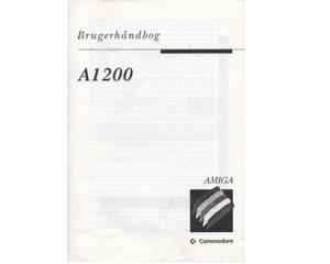 A1200 Brugerhåndbog  (dansk kopi)