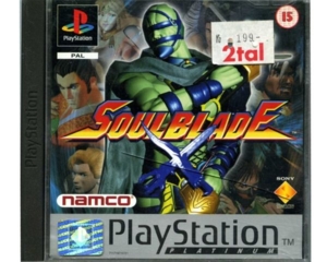 Soulblade u. manual (platinum)  (PS1) (promo)