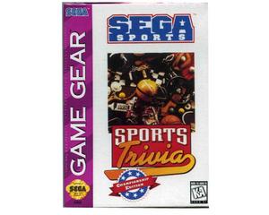 Sports Trivia m. kasse og manual (Game Gear)