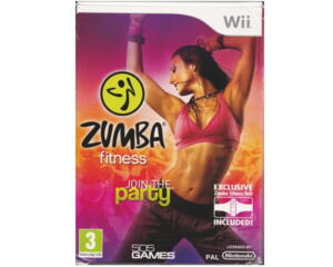 Zumba Fitness u. manual u. bælte (Wii)