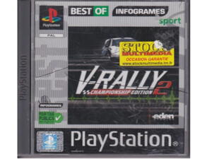 V-Rally 2 : Championship Edition (Best of) u. manuall (PS1) 