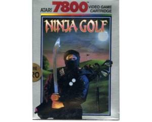 Ninja Golf m. kasse og manual (Atari 7800)
