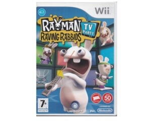 Rayman Raving Rabbids : TV Party u. manual (Wii) 