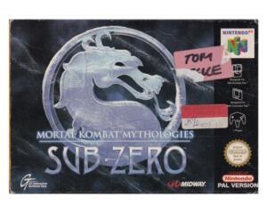 Mortal Kombat Mythologies : Sub - Zero m. kasse (slidt) (N64)