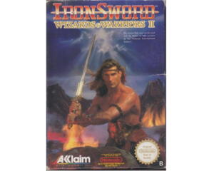 Wizards & Warriors II : Iron Sword (scn) m. kasse  (NES)