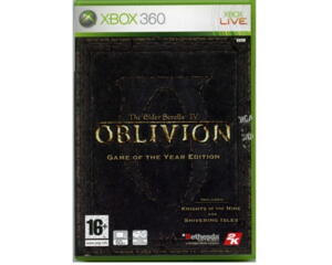 Elder Scrolls IV, The : Oblivion : Game of the Year Edition u. manual (Xbox 360)