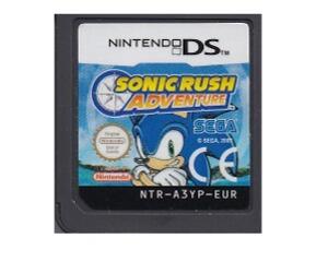 Sonic Rush Adventure u. kasse og manual (Nintendo DS)