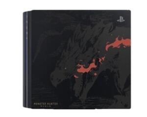 Playstation 4 Pro 1TB (Monster Hunter edition) m. sort controller