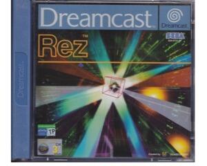 Rez m. kasse og manual  (Dreamcast)