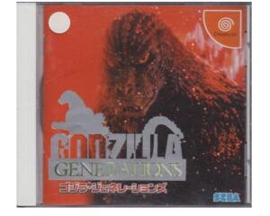 Godzilla : Generations m. kasse og manual (jap) (Dreamcast)