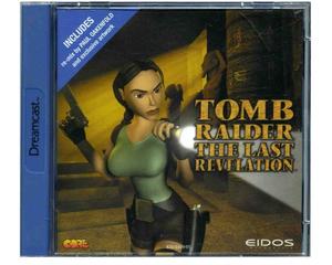 Tomb Raider : The Last Revelation m. kasse og manual (Dreamcast)