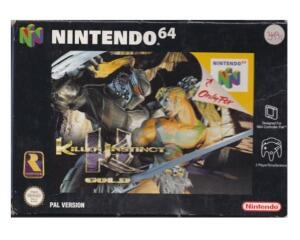 Killer Instinct Gold m. kasse (N64)