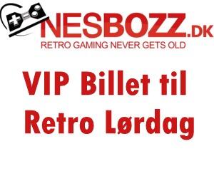 VIP Billet til Retro Lørdag 28/10-23 (uden ølsmagning)