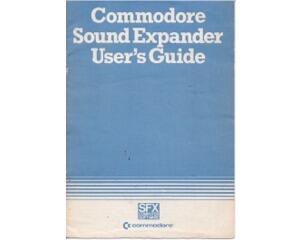 Commodore Sound Expander manual (engelsk)