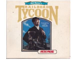 Railroad Tycoon m. ref kort manual (engelsk)