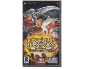 Untold Legends : The Warrior's Code u. manual (PSP)