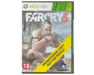 Far Cry 3 (promo) u. manual (Xbox 360)