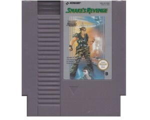 Snake's Revenge (Metal gear II) (scn) (dårlig label) (NES)