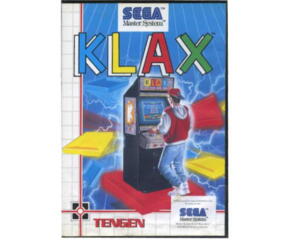 Klax m. kasse (kasse falmet og skadet) (SMS)