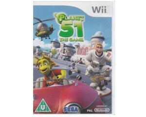 Planet 51 : The Game u. manual  (Wii)
