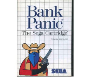 Bank Panic m. kasse og manual (skrevet på manual) (SMS) 