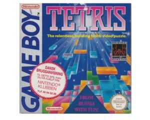 Tetris (scn) m. kasse og manual (DK kopi) (GameBoy)