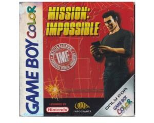 Mission Impossible m. kasse og manual (GBC)