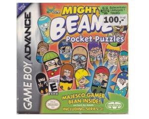 Mighty Beanz : Pocket Puzzles m. kasse og manual (GBA)