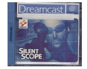 Silent Scope m. kasse (skadet) og manual (Dreamcast)
