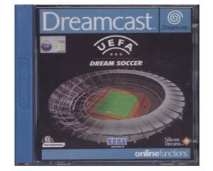 Uefa Dream Soccer m. kasse og manual (Dreamcast)