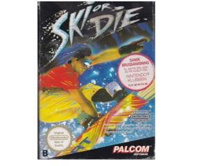 Ski or Die (esp) m. kasse (slidt) (NES)