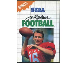 Joe Montana Football m. kasse og manual (SMS)