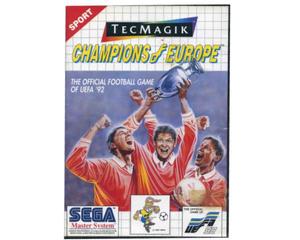 Champions of Europe m. kasse og manual (SMS)