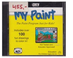 My Paint (CDTV) i CD kasse med manual