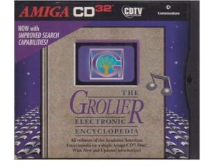 Grolier Electronic Encyclopedia, The (CD32) i CD kasse med manual