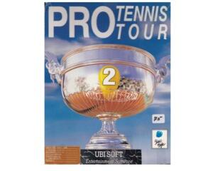 Pro Tennis Tour 2 m. kasse (slidt) og manual (Amiga)