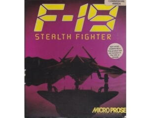 F-19 (Amiga) (1mb) m. kasse (slidt) og manual