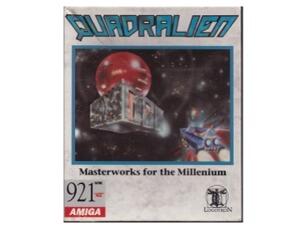 Quadralien (small box) m. kasse og manual (Amiga)