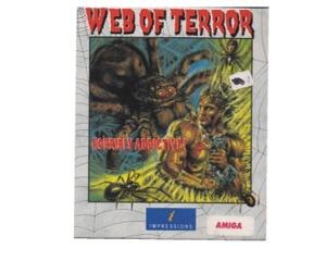 Web of Terror (small box) m. kasse og manual (Amiga)